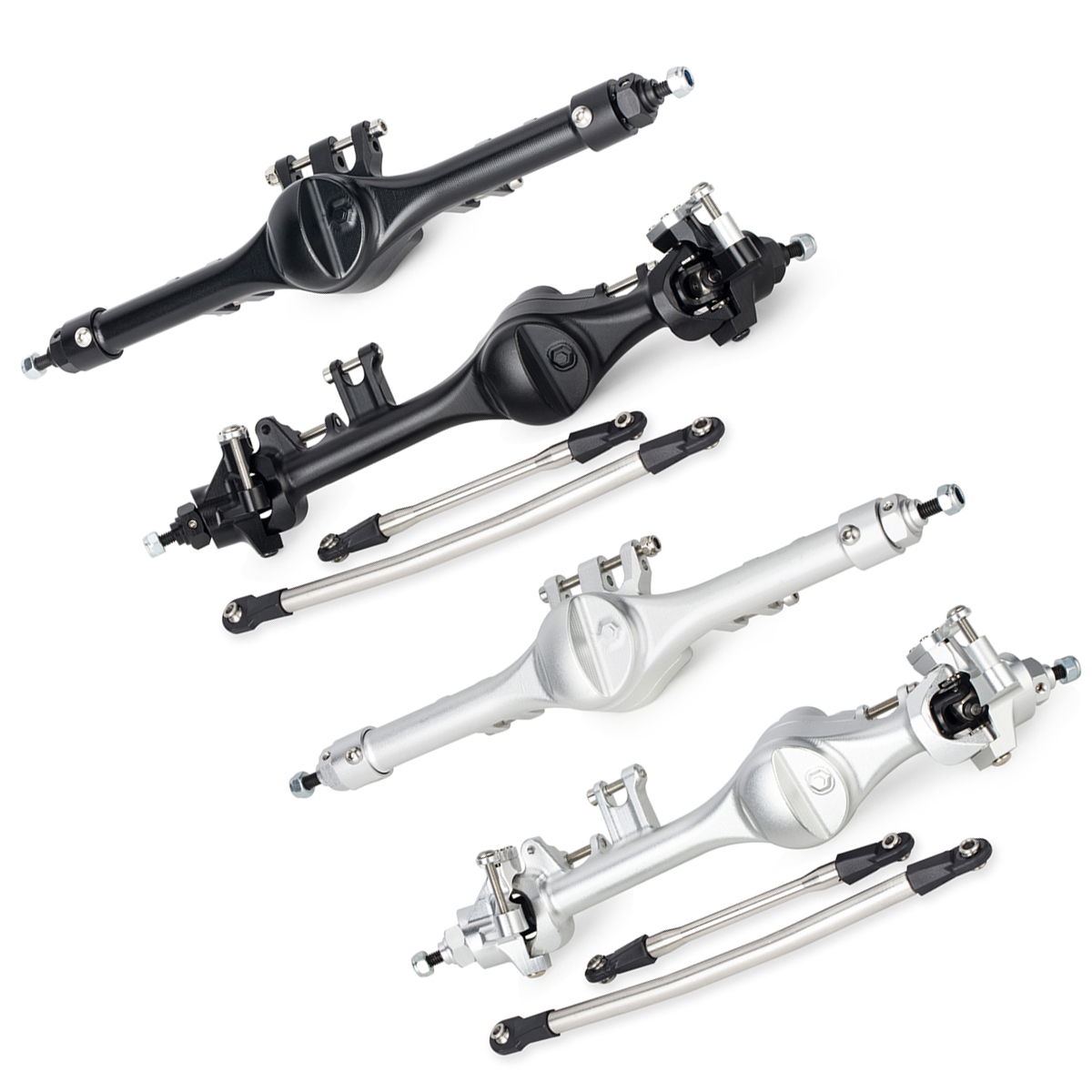 Rc Crawler Axle Parts - CNC Aluminium Voor Achter F10T Rechte
