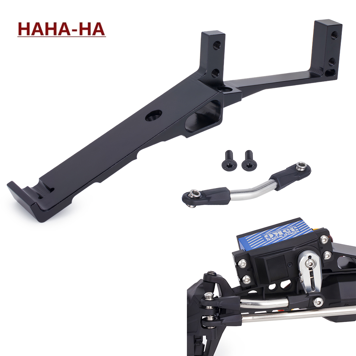 Rc Crawler Axle Parts - 1 Stuks Aluminium Servo En Batterij