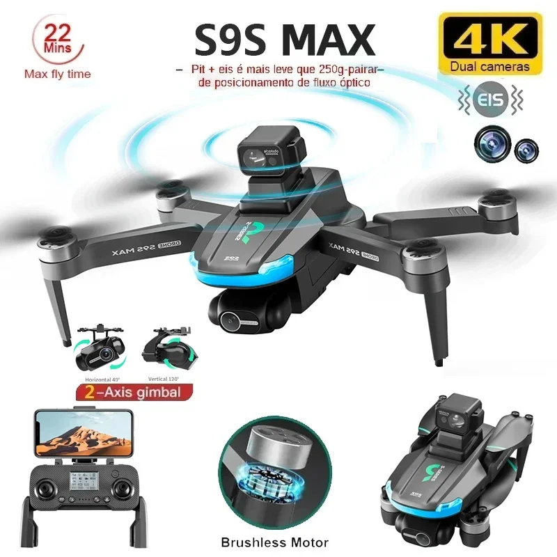 Drone Ae Rc - NIEUWE S9S MAX MINI Drone 4K