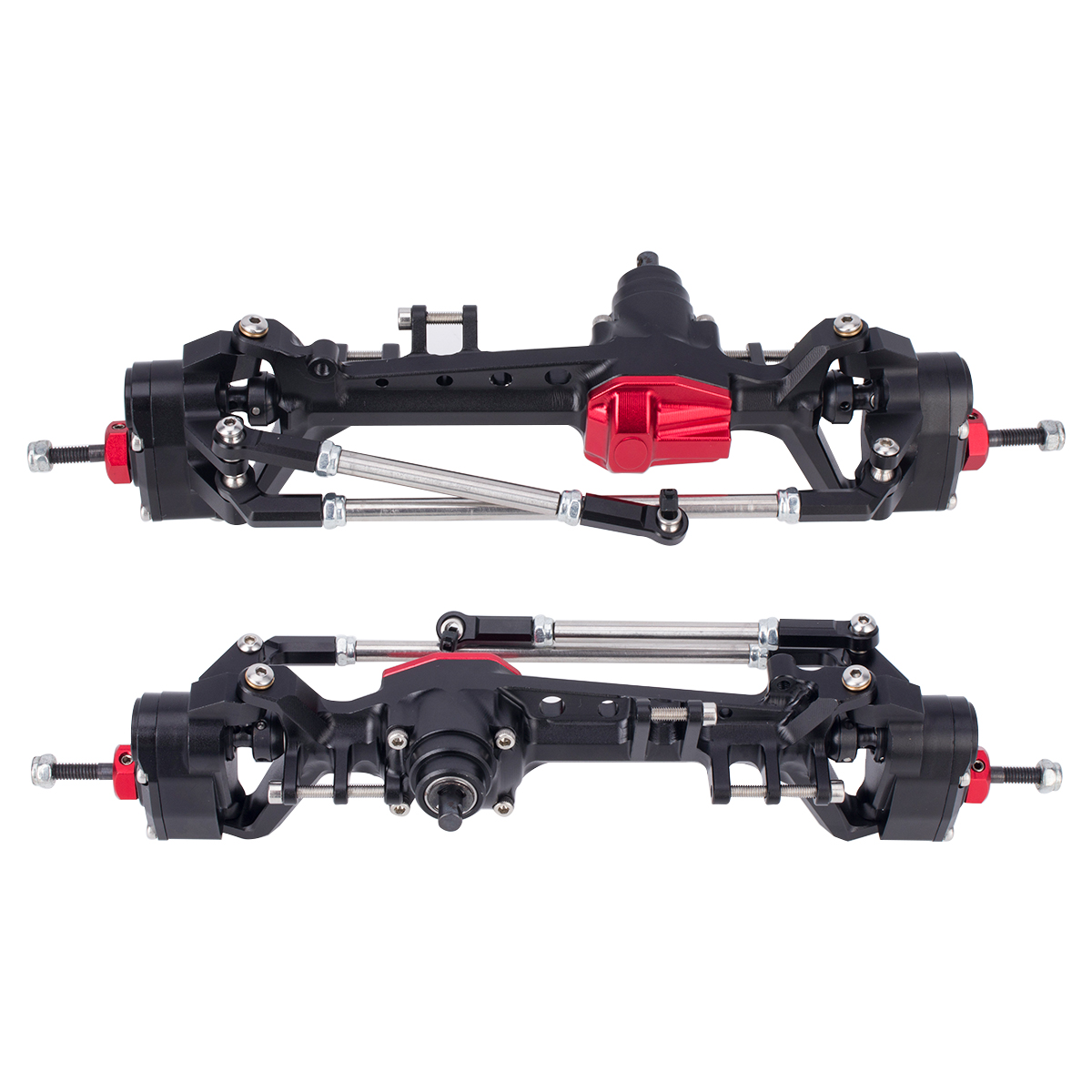 Rc Crawler Axle Parts - CNC Aluminium SCX10 III Voor Achter