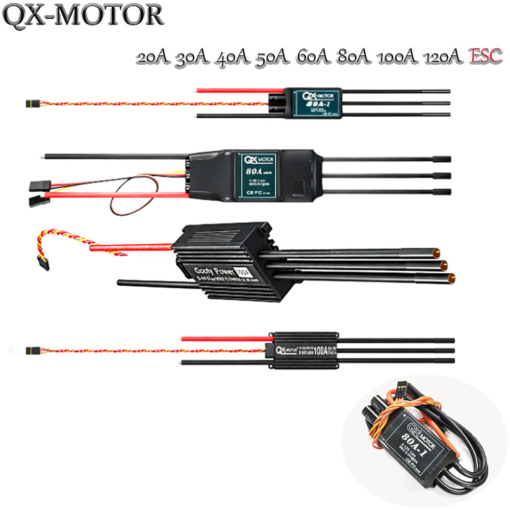 Drone Rc Leading - 20A-120A Borstelloze ESC Snelheidsregelaar Compatibel met