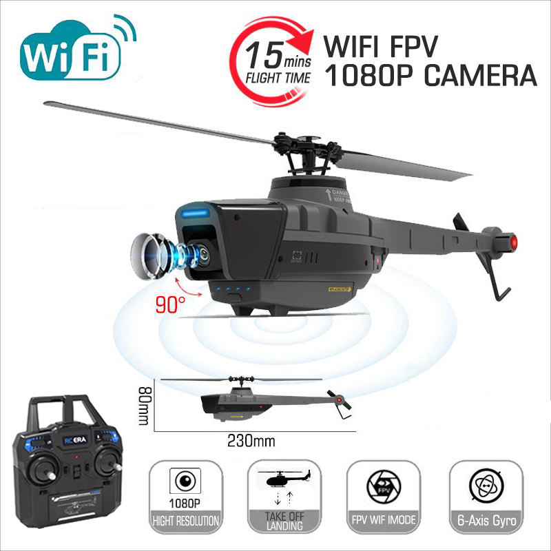 Drone Rc Explorer - C128 2.4G Rc Helikopter 4 Propellers