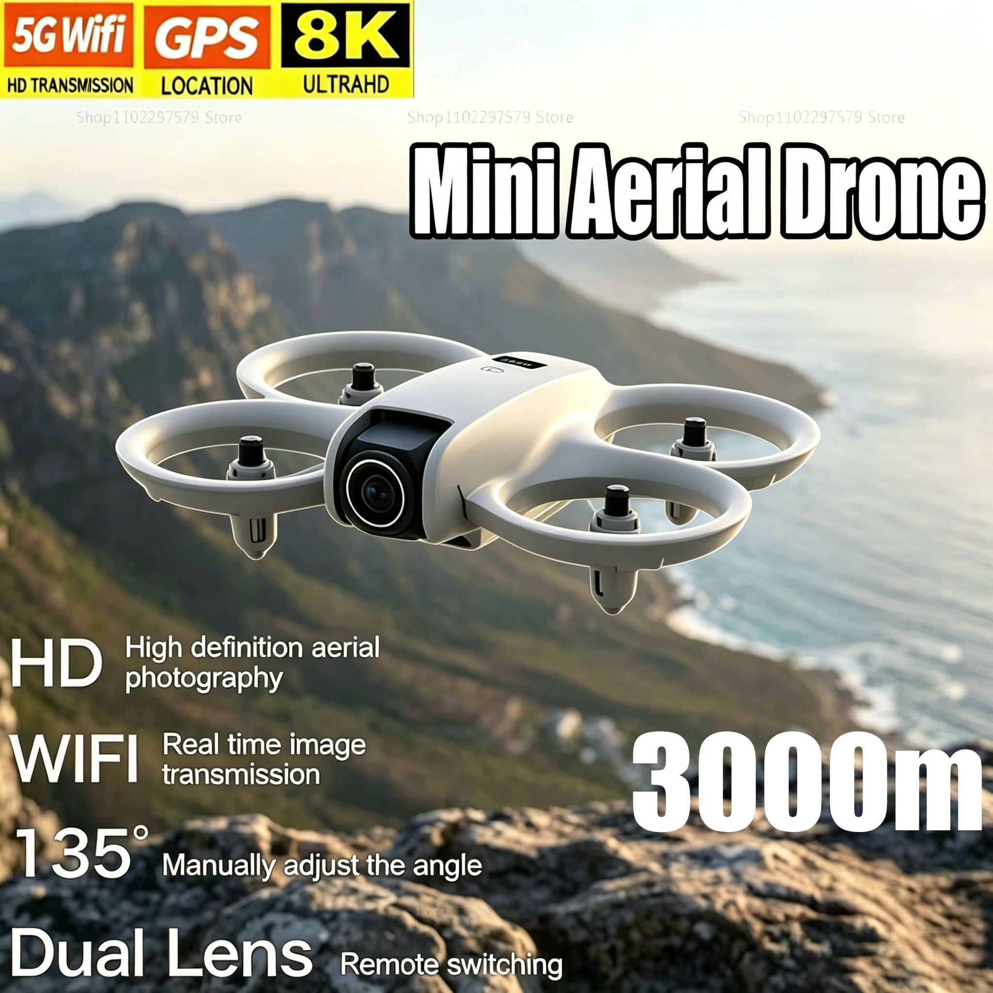 Drone Rc Explorer - Mini Drone met 8K HD Camera