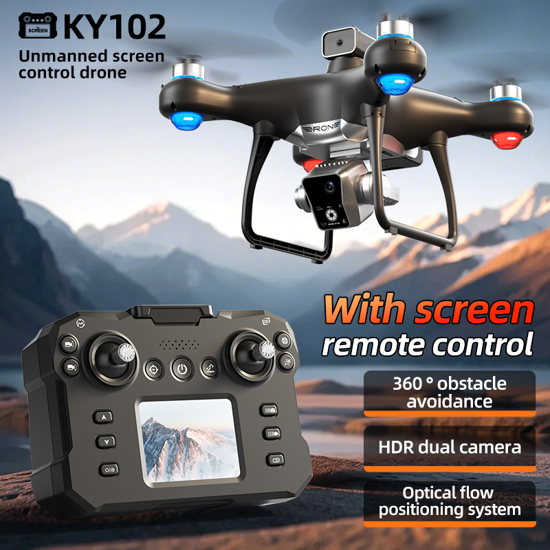 Drone Ky102 Rc - KY102 MAX Drone HD Dual Camera