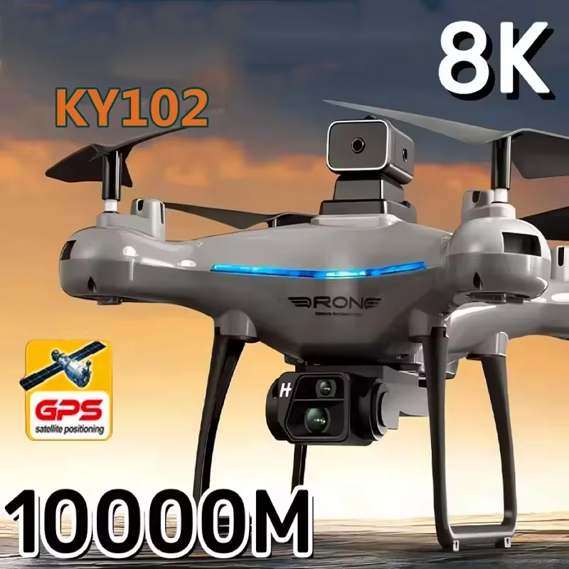 Drone Ky102 Rc - Ky102 Drone 8k Hd Dual-camera Professionele