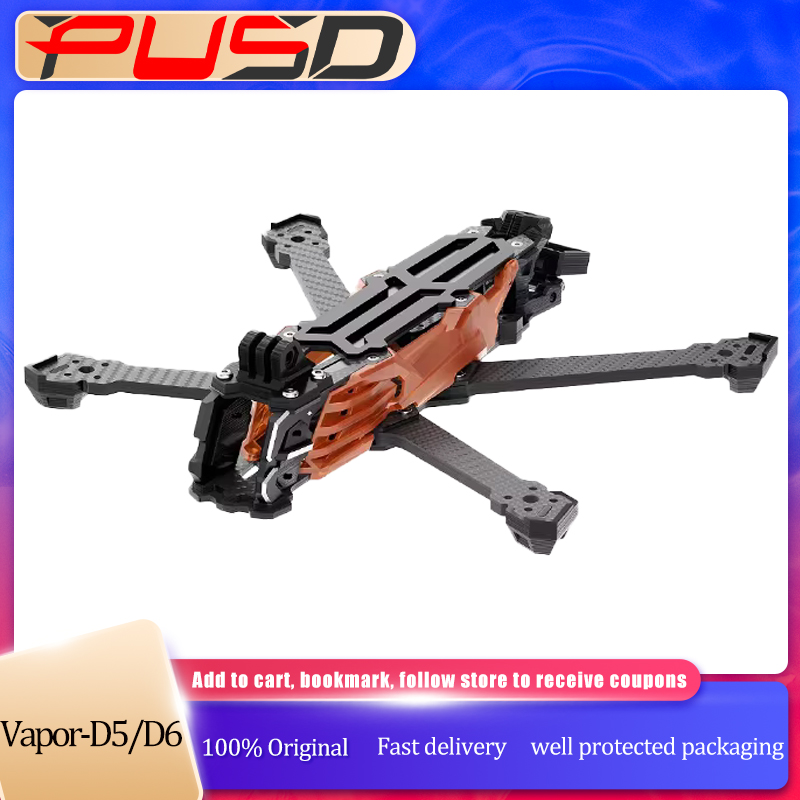 Drone Rc Leading - GEPRC GEP-Vapor-D5 D6 O4 Pro Koolstofvezel