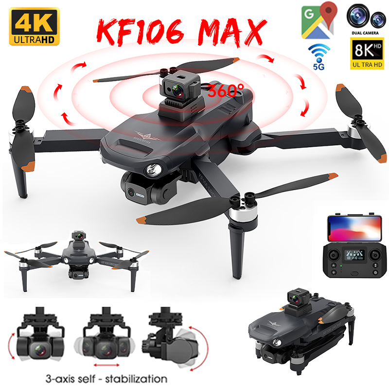 2022 NIEUWE KF106 Max Drone 8K - Drone Rc Explorer recensie en prijs