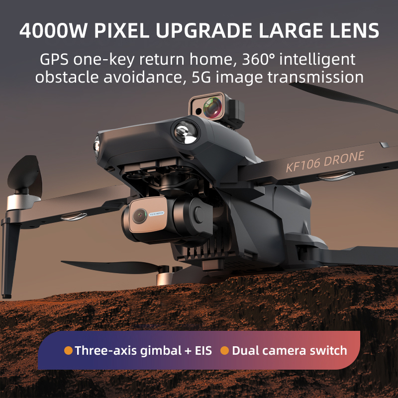 2022 NIEUWE KF106 Max Drone 8K - Drone Rc Explorer recensie en prijs