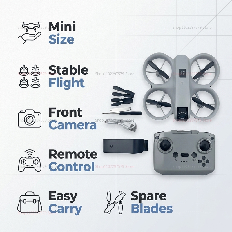 Mini Drone met 8K HD Camera FP - Drone Rc Explorer recensie en prijs