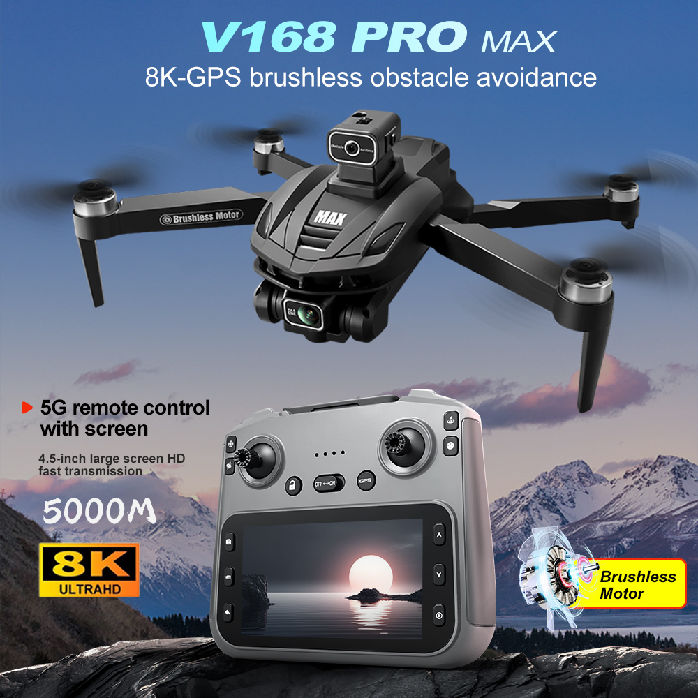 V168 PRO Max GPS Drone 8K Prof - Drone Ae Rc recensie en prijs