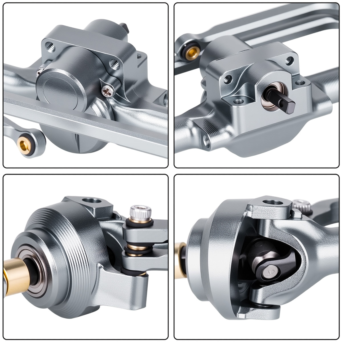 SCX30 1/30 +5mm aluminium voor - Rc Crawler Axle Parts recensie en prijs