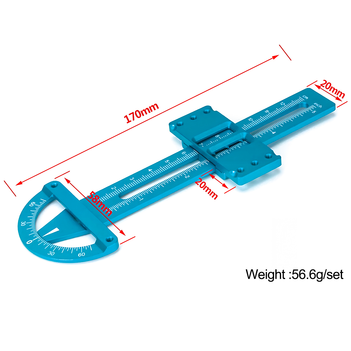 Aluminium schokdemper balansme - Rc Crawler Axle Parts recensie en prijs