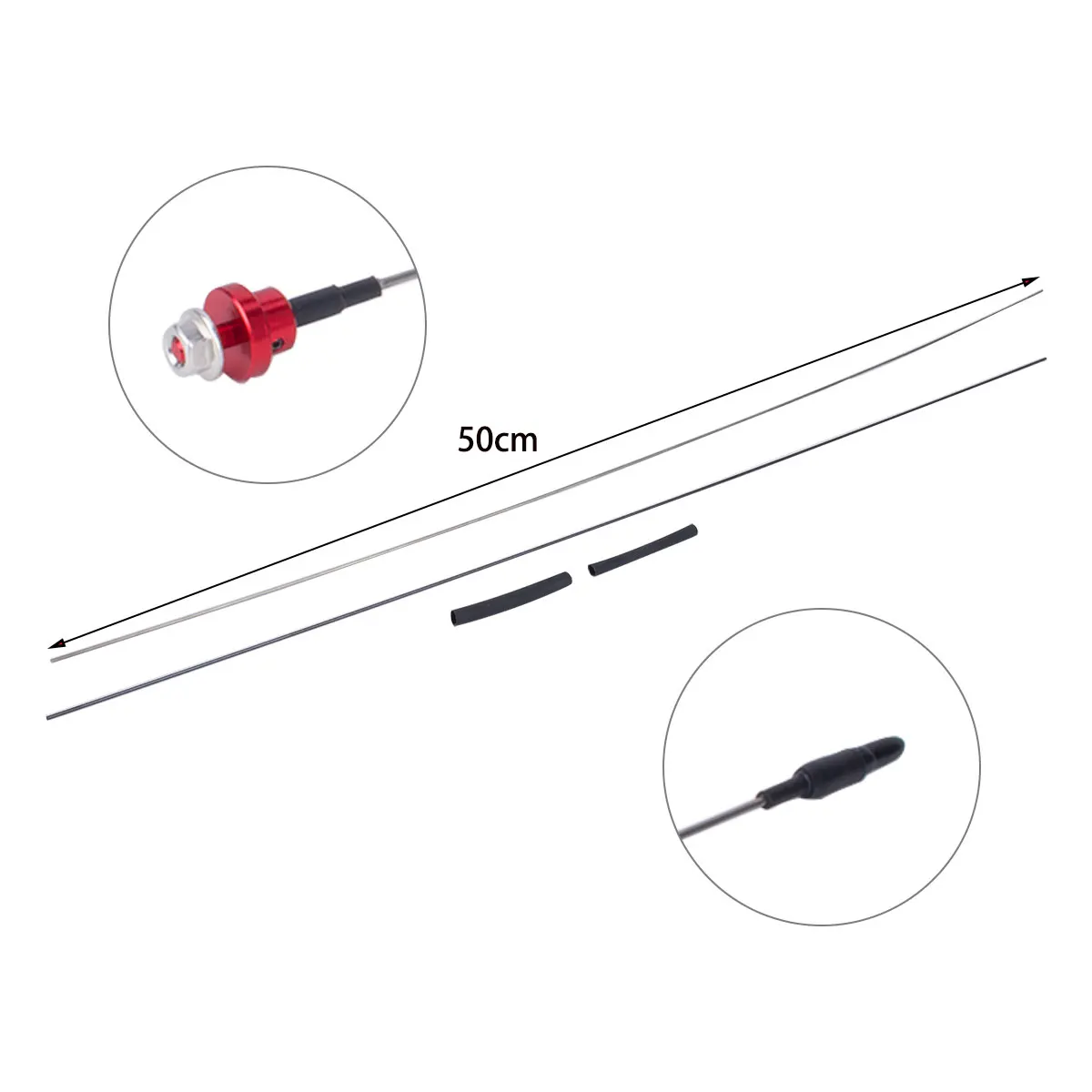 50 cm Metalen Simulatie Antenn - Rc Crawler Axle Parts recensie en prijs