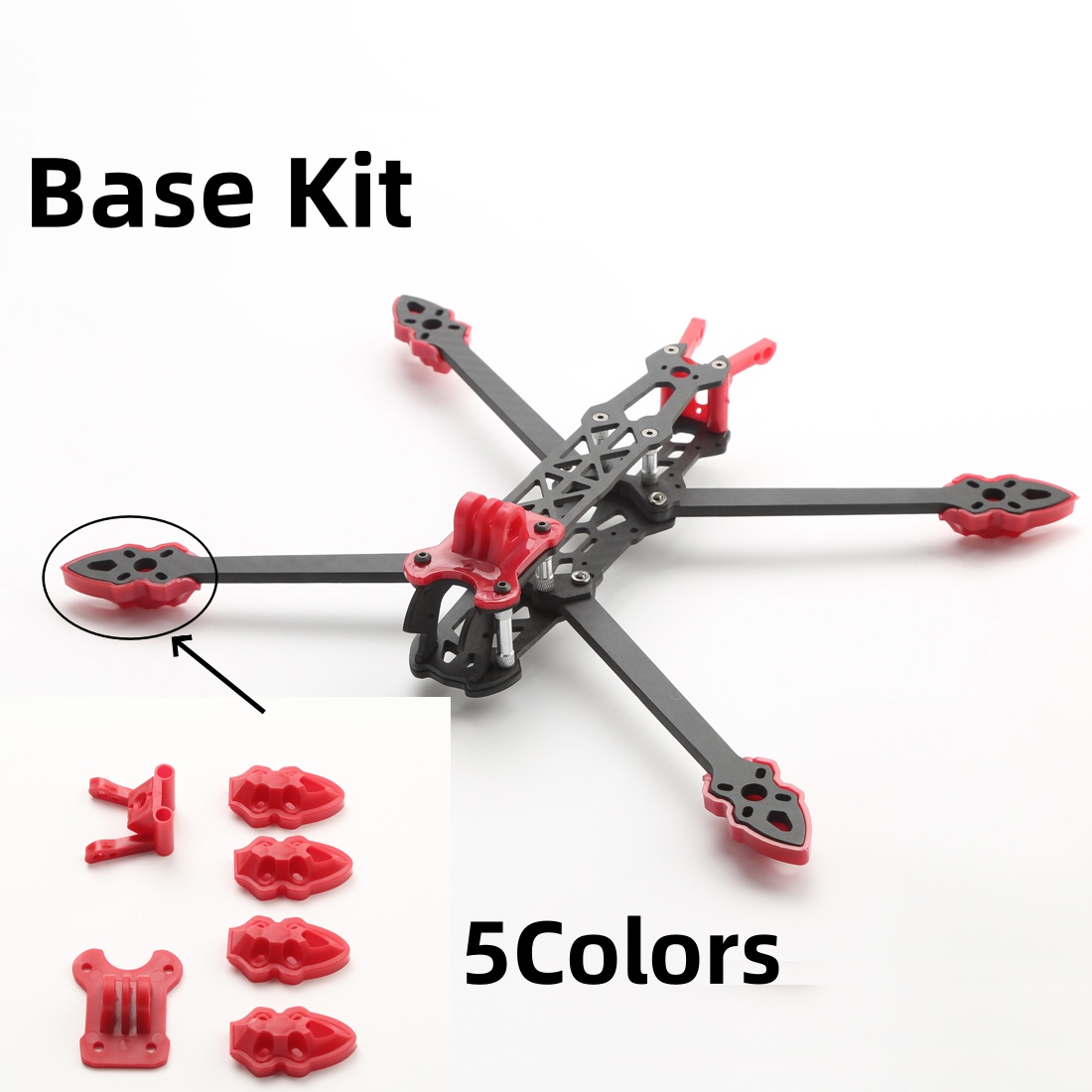 Mark4 5 inch / 7 inch FPV Fram - 3D Printed Drone Part recensie en prijs
