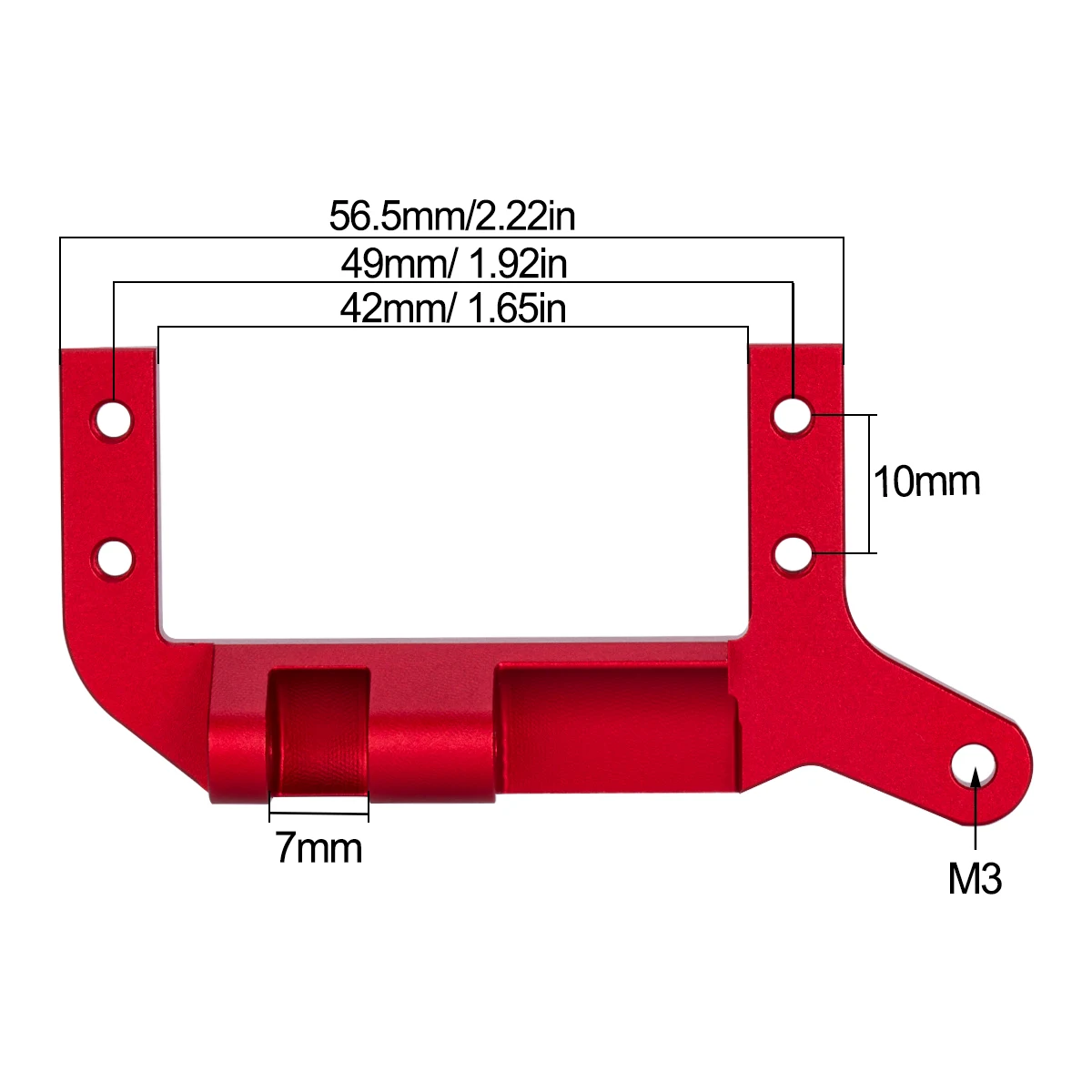 CNC Aluminium As Servo Mount S - Rc Crawler Axle Parts recensie en prijs