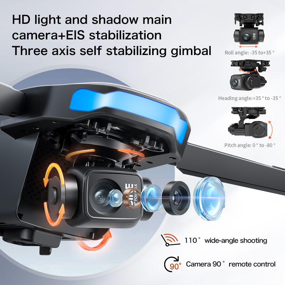 Nieuwe S-X1 MAX Drone GPS 8K P - Drone Rc Holder recensie en prijs